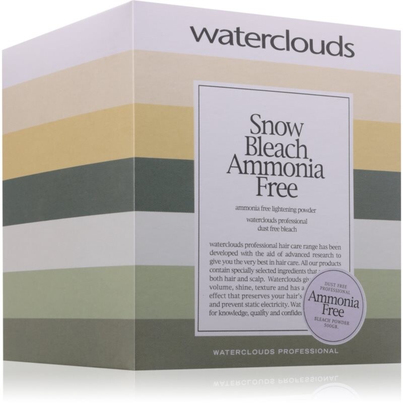 Waterclouds Snow Bleach Ammonia Free lightening powder for hair 500 g