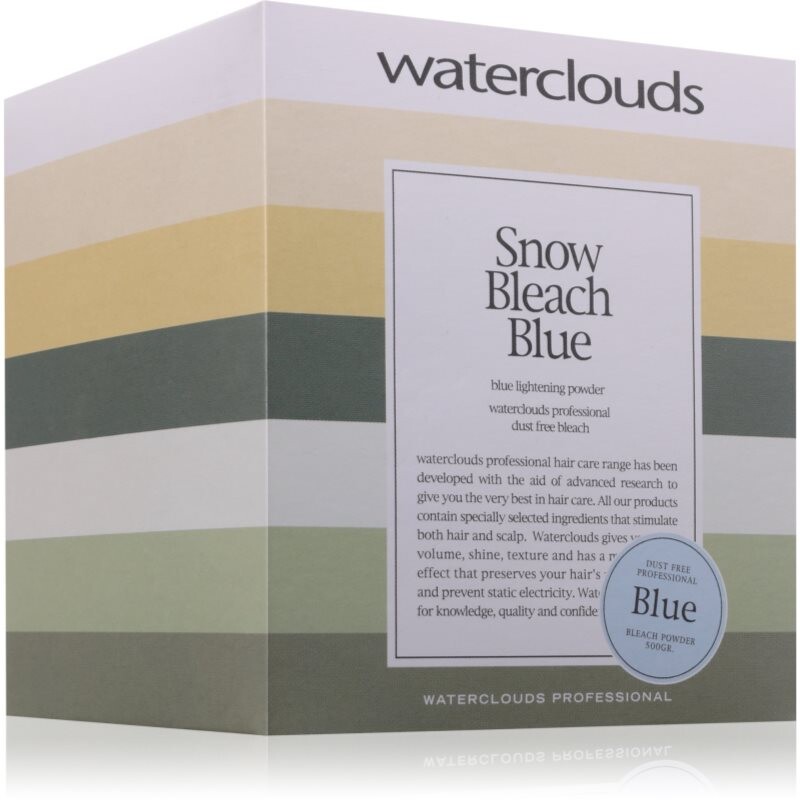 Waterclouds Snow Bleach Blue lightening powder for hair 500 g