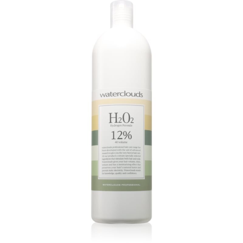 Waterclouds H202 12% vol 40 peroxide cream 12% 1000 ml