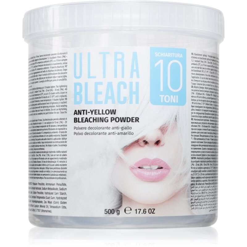 Kaypro Ultra Bleach No-Yellow Bleaching Powder dye remover for hair for professional use 500 g