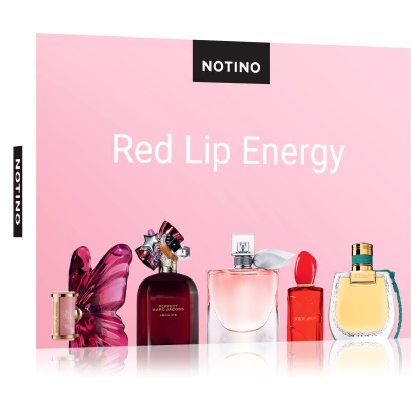 Beauty Discovery Box Notino Red Lip Energy set for women