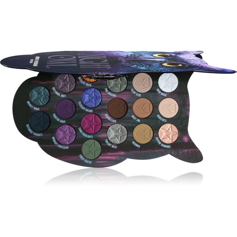Jeffree Star Cosmetics Artisty Palette Night Owl eyeshadow palette 18x1 g