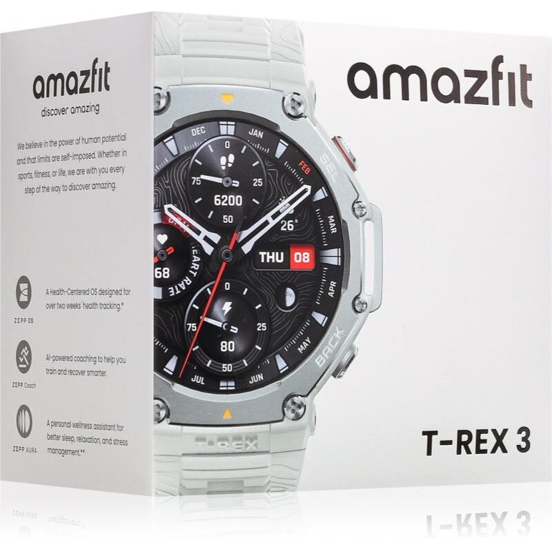 Amazfit T-Rex 3 smart watch colour Grey 1 pc
