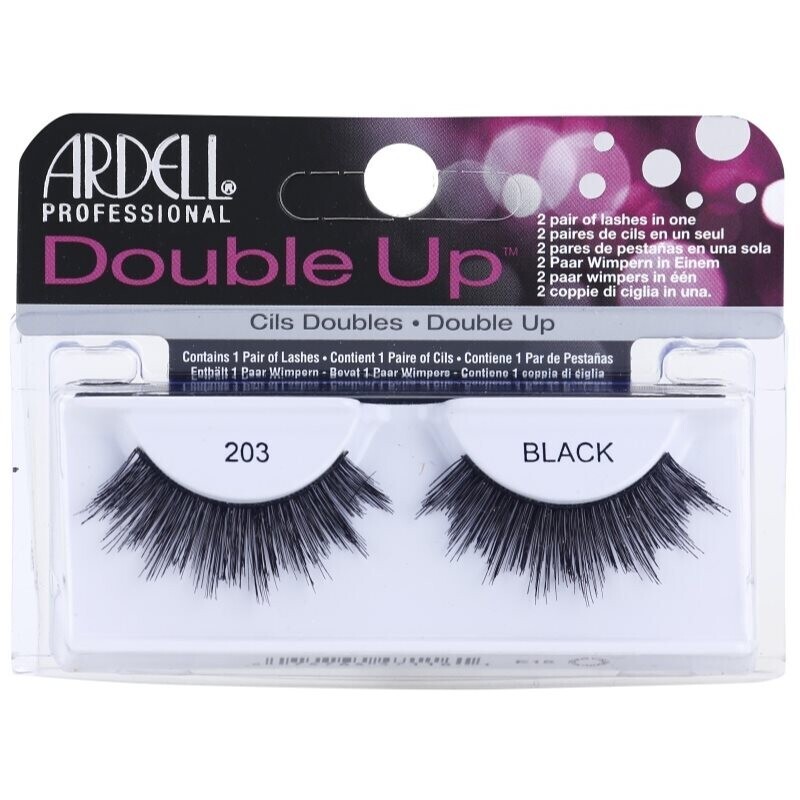 Ardell Double Up stick-on eyelashes 203 Black 1 pc