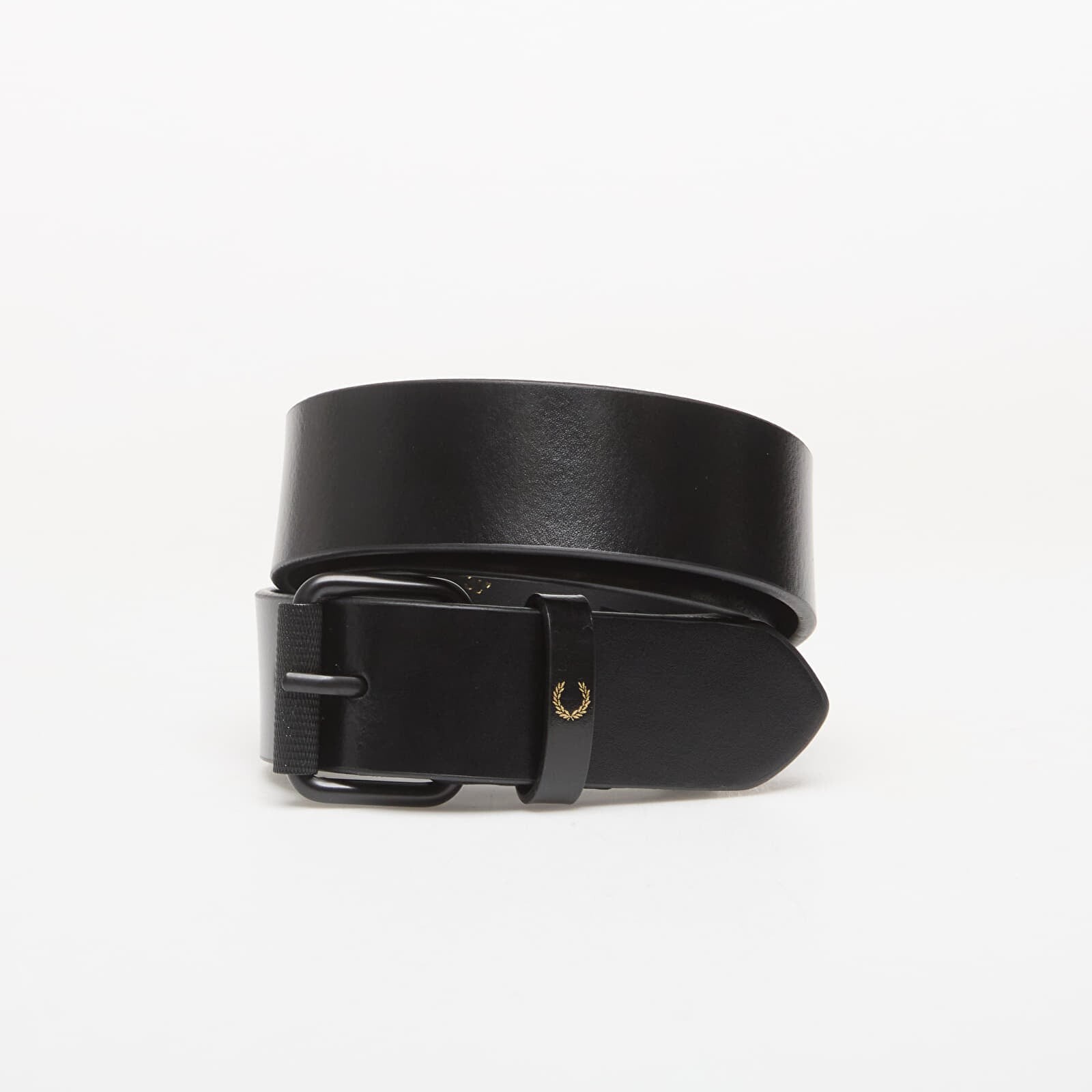 FRED PERRY Classic Leather Belt Black 34