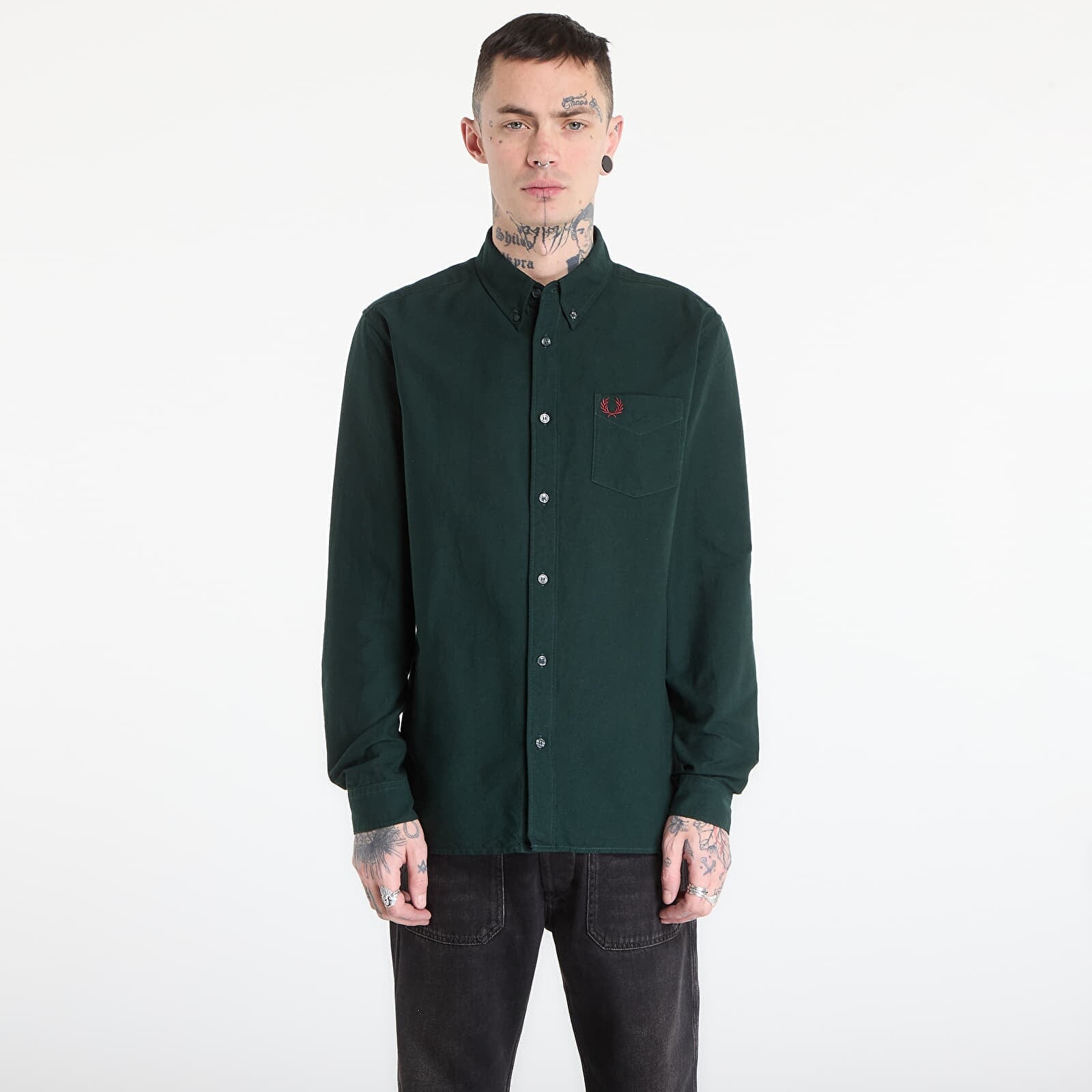 Shirt FRED PERRY Oxford Shirt Grassroots S