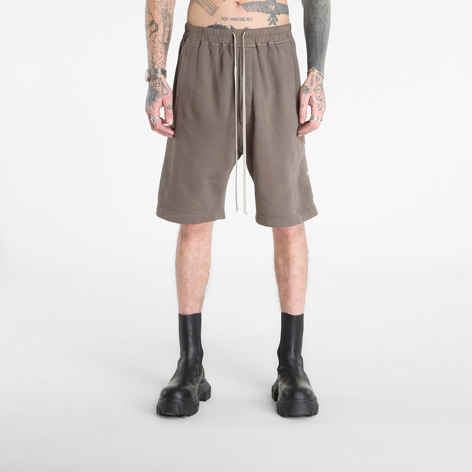 Shorts Rick Owens DRKSHDW Wide Pusher Shorts Dust XL