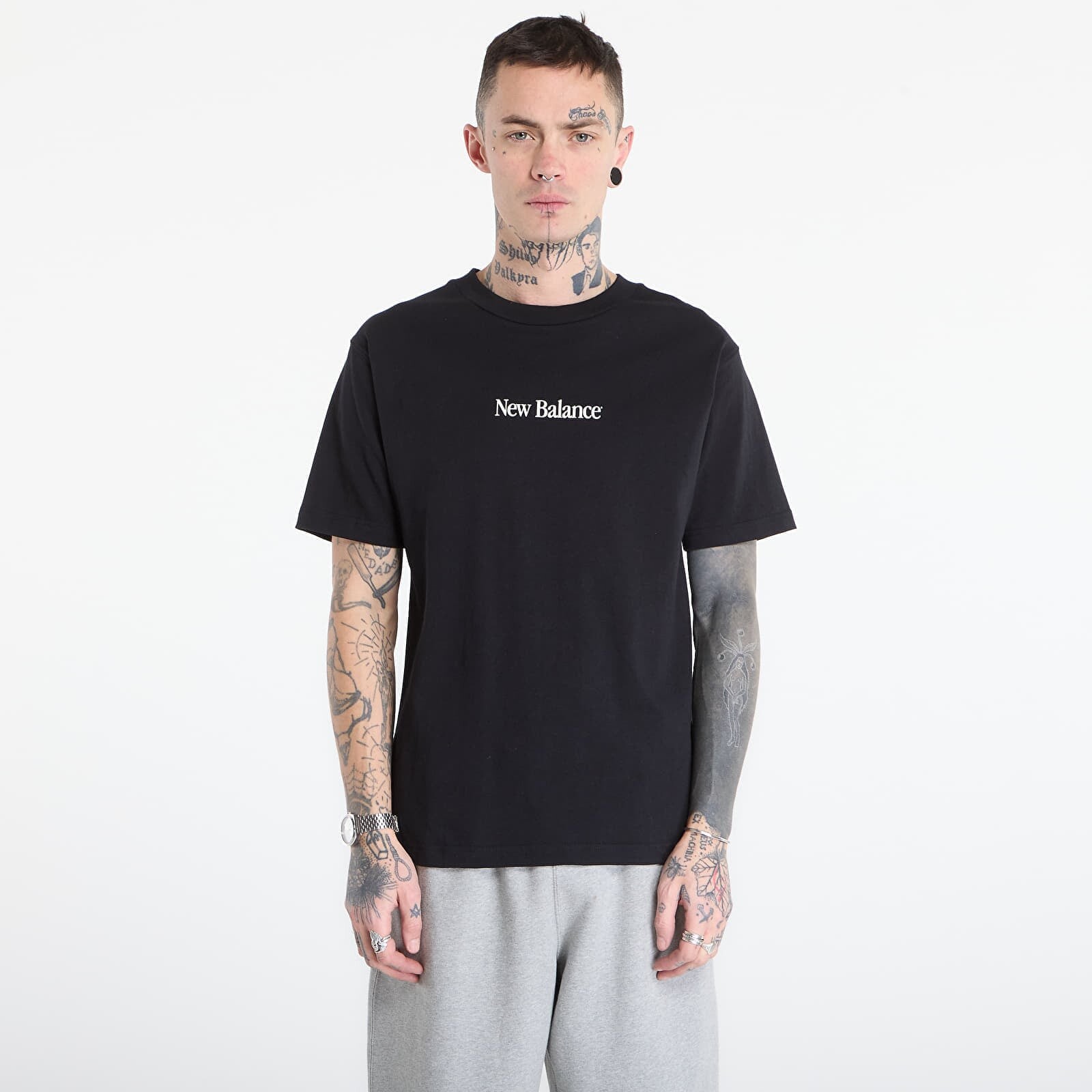 T-shirt New Balance N Collage T-Shirt Black XXL