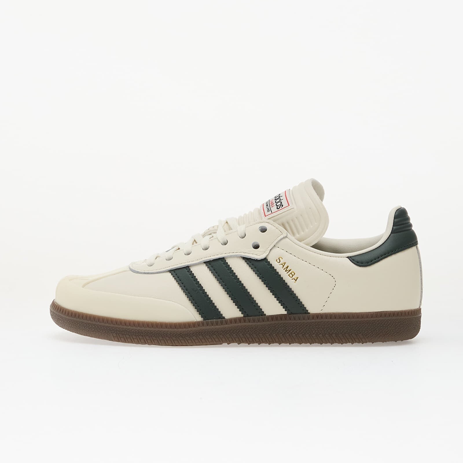 Sneakers adidas x BAPE Samba Off White/ Shadow Green/ Gum4 UK 4