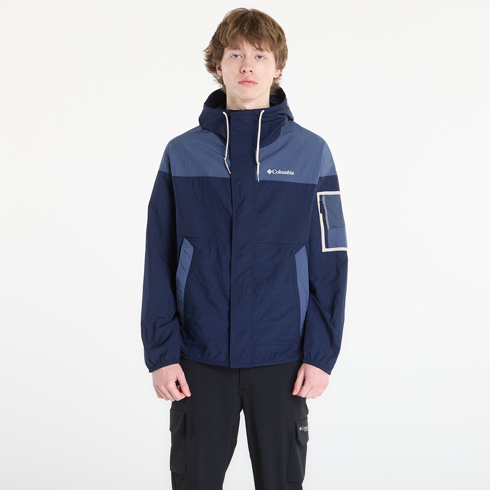 Jacket Columbia Challenger™ II Windbreaker Collegiate Navy/ Dark Mountain XL
