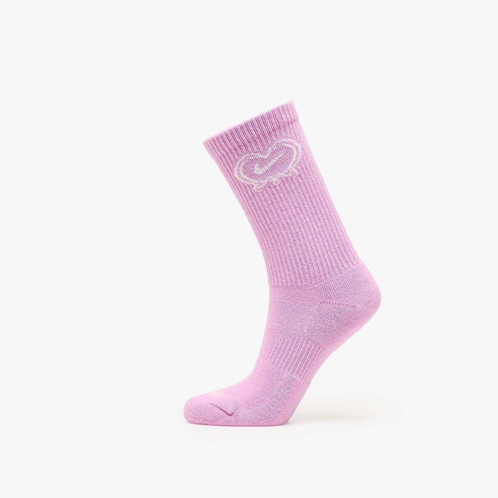 Nike Everyday Plus Cushioned Crew Socks 1-Pack Lt Magenta/ Sail S