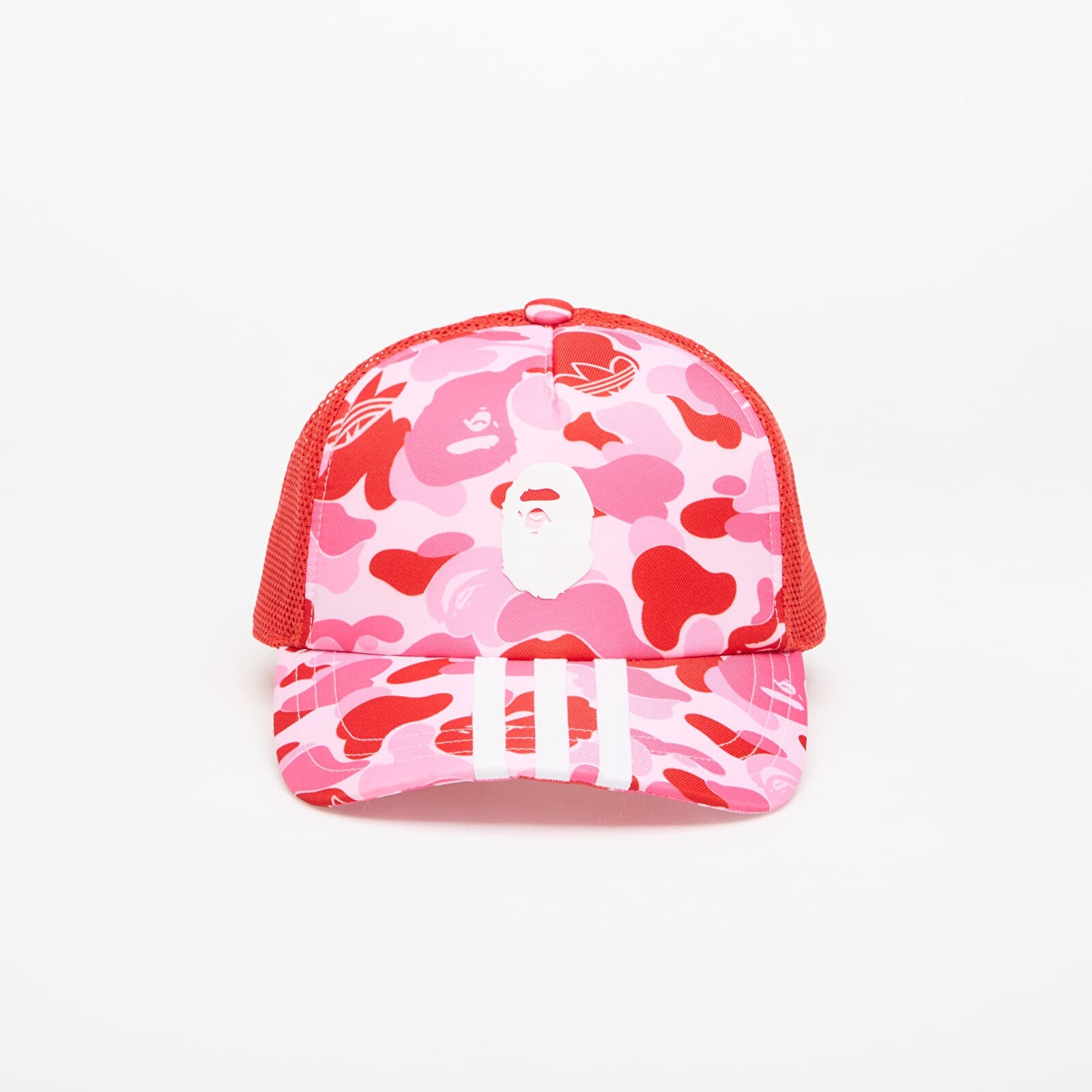 Cap adidas x BAPE Trucker Cap Bap Clear Pink OSFM