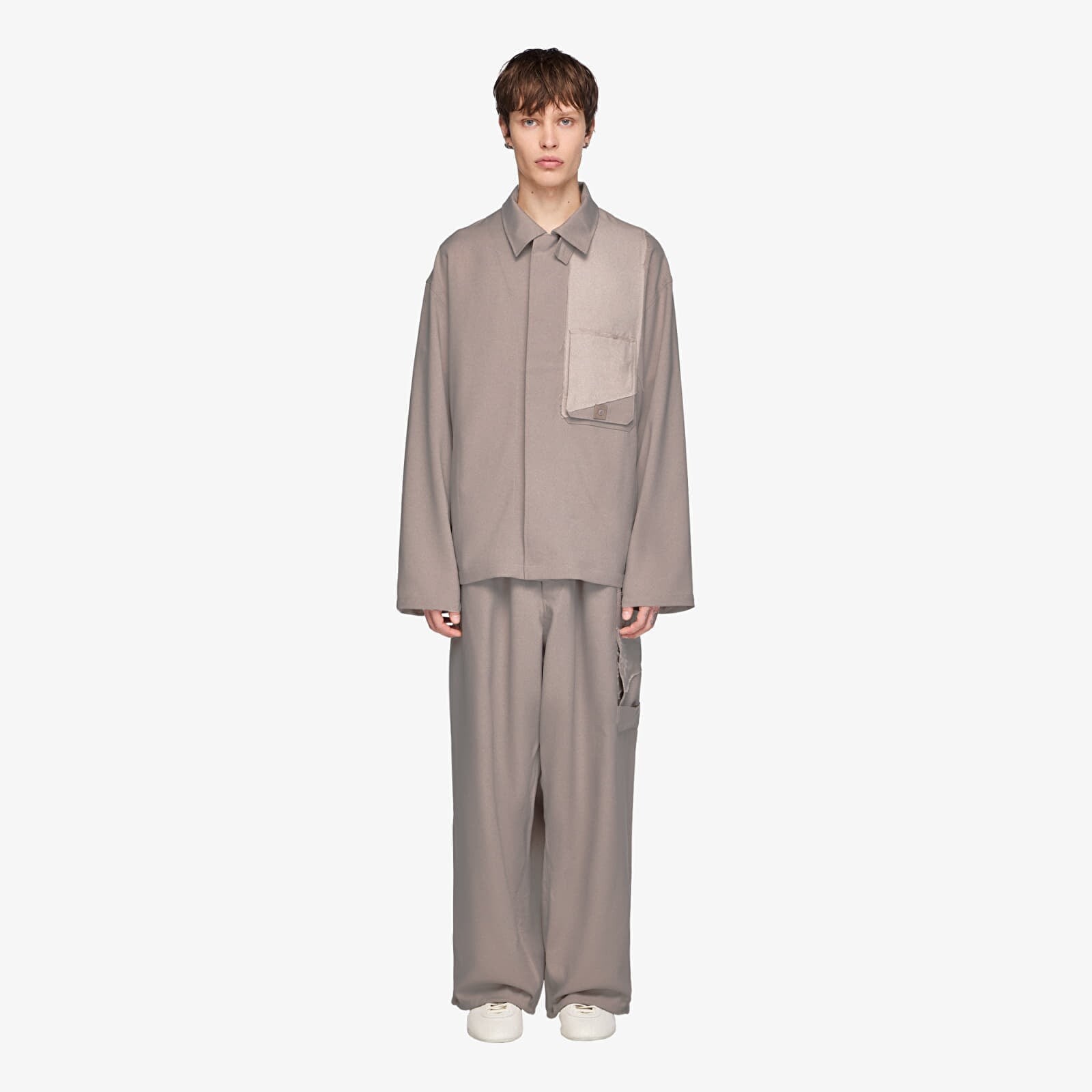 Pants Y-3 Sport Uniform Straight Trousers Light Brown/ Black M