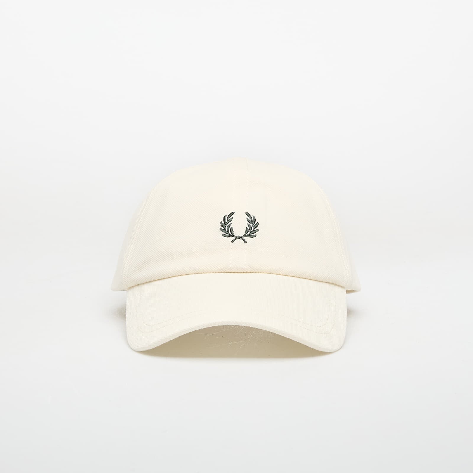 FRED PERRY Pique Classic Cap Ecru/ Grassroots Universal