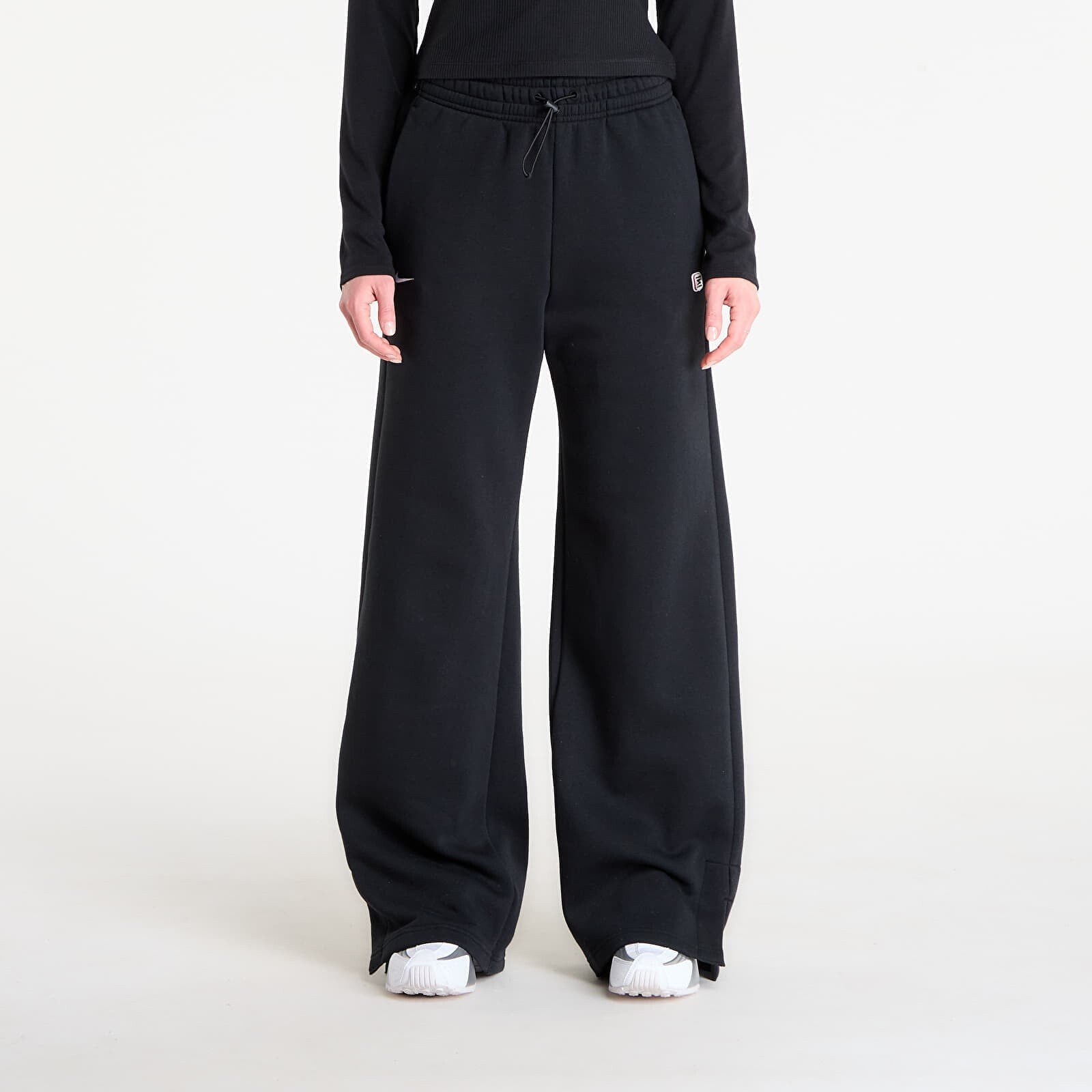 Pants Nike Sportswear Phoenix Fleece Shox Women's High-Waisted Pants Black XS