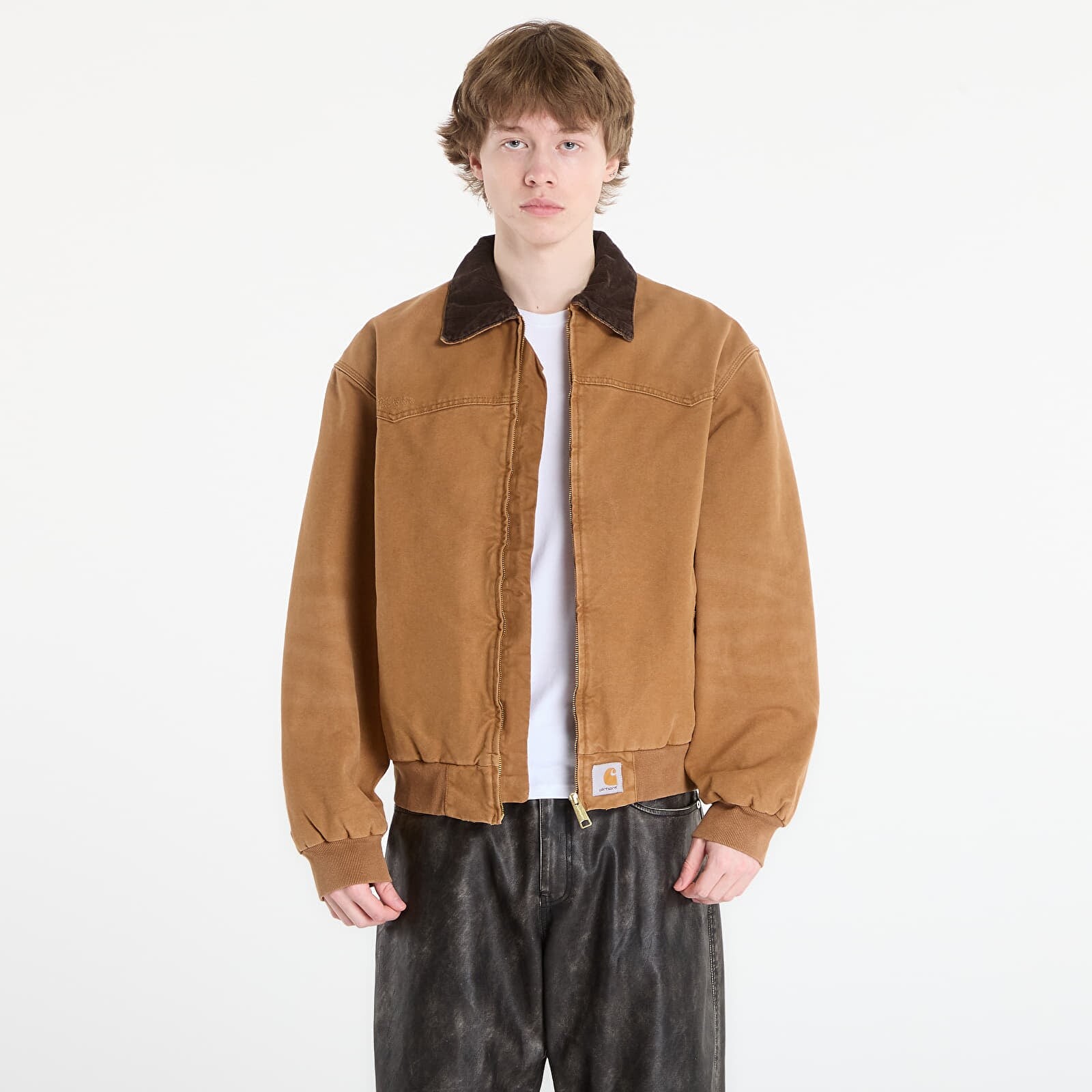 Jacket Carhartt WIP OG Santa Fe Jacket UNISEX Hamilton Brown/ Tobacco L