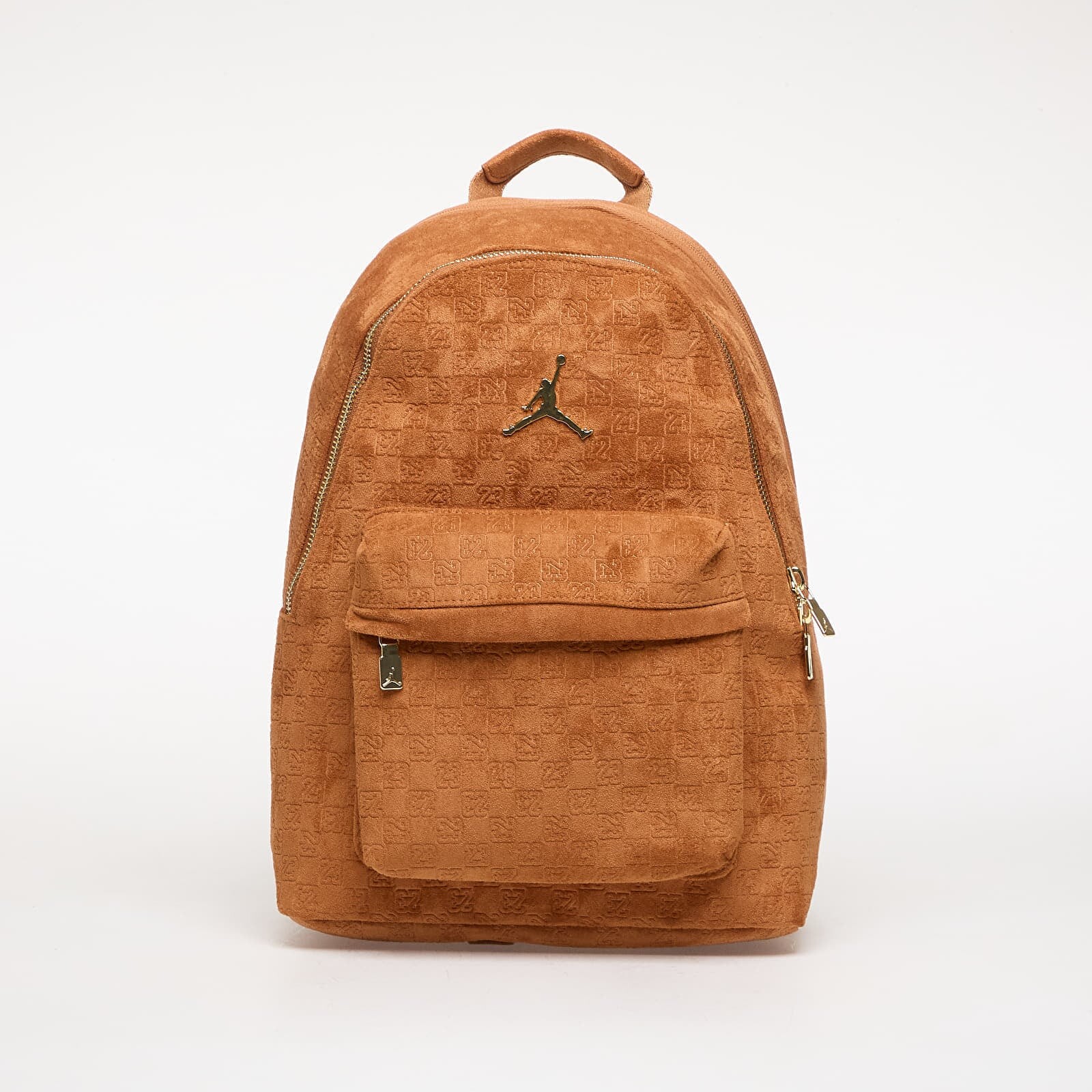 Jordan JAM Suede Monogram Backpack Cognac Universal