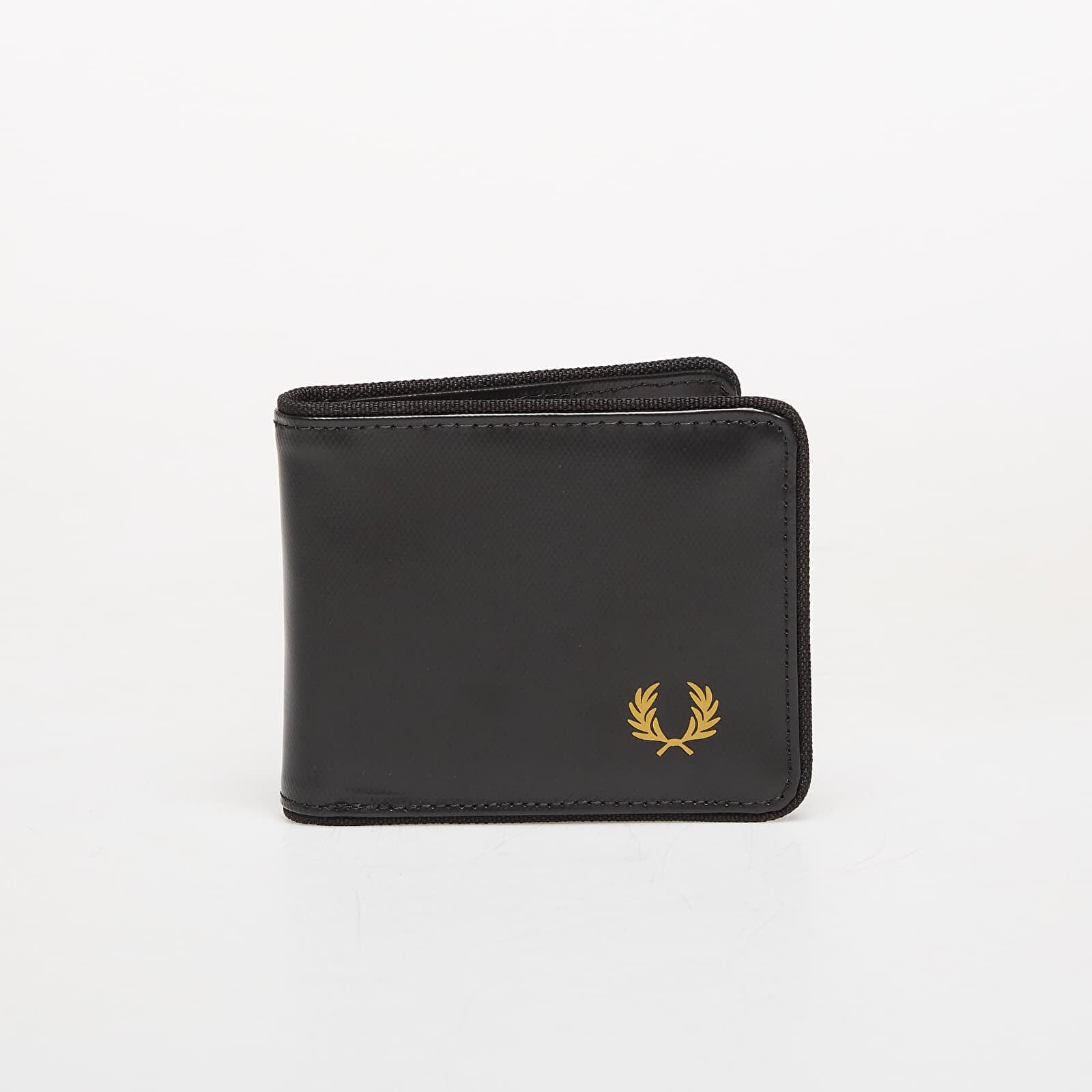 FRED PERRY Tonal Coated Polyester Billfol Black/ Gold Universal