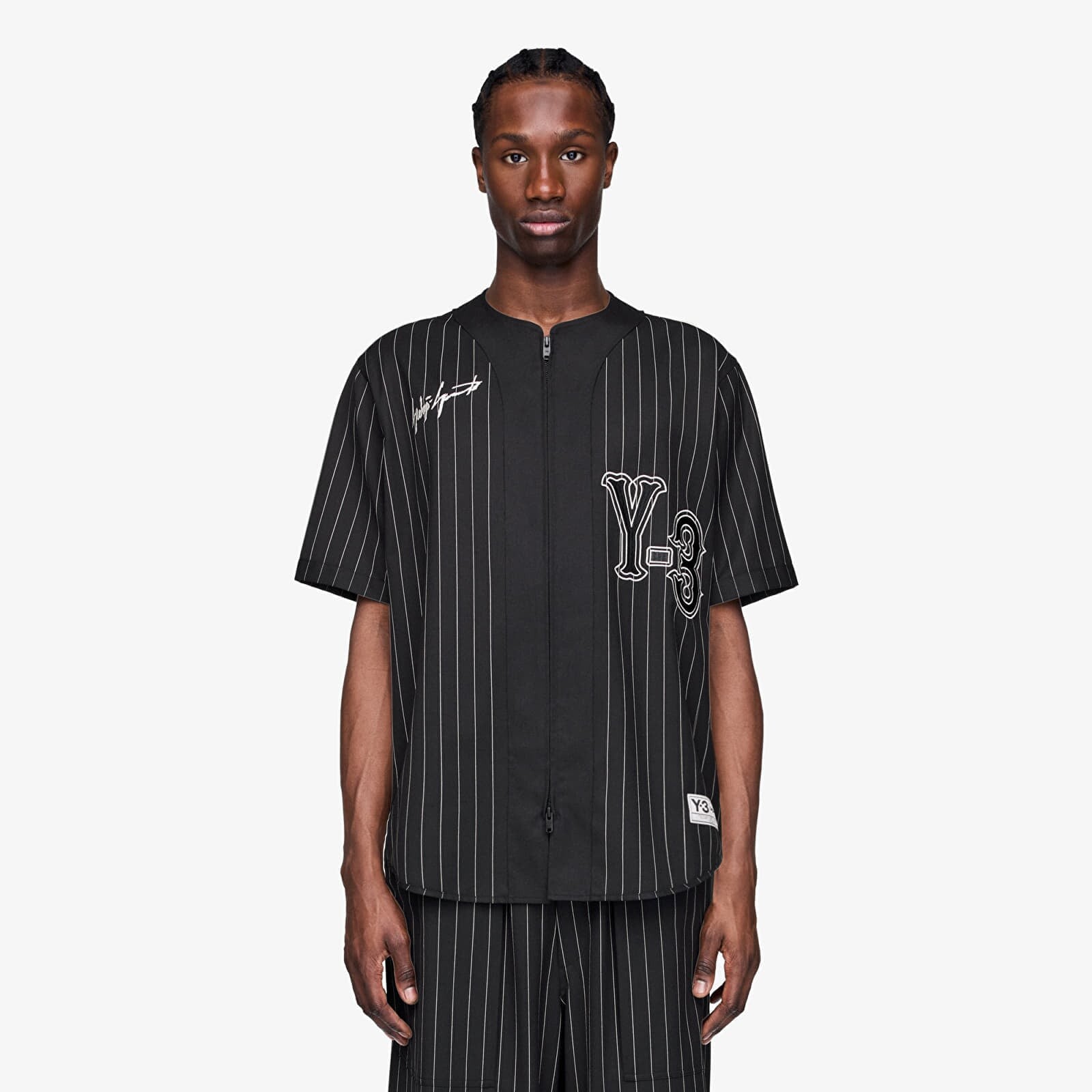 T-shirt Y-3 Elite 5 Baseball Shirt Black L