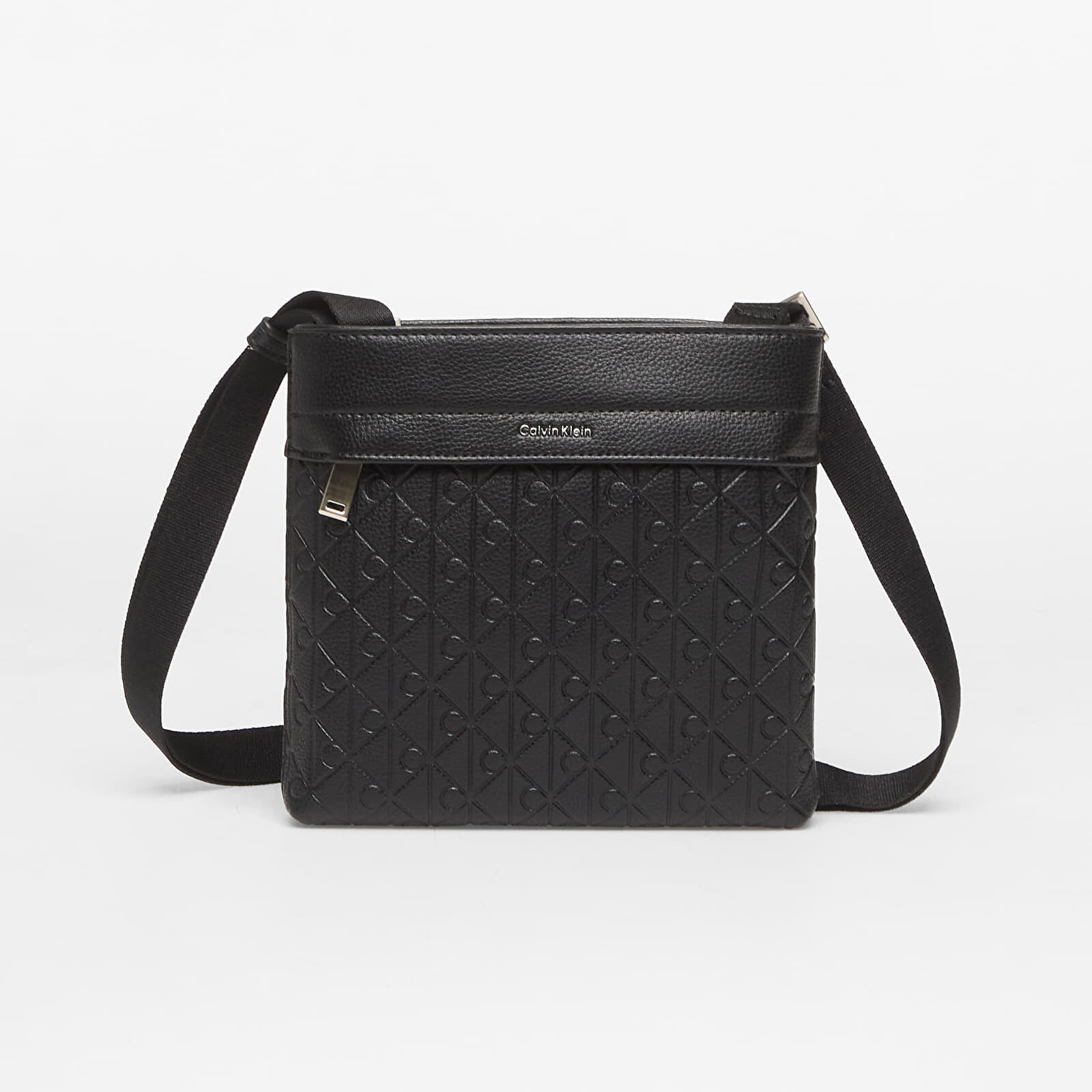 Bag Calvin Klein Emblem Aop Emboss Flatpack Black Universal