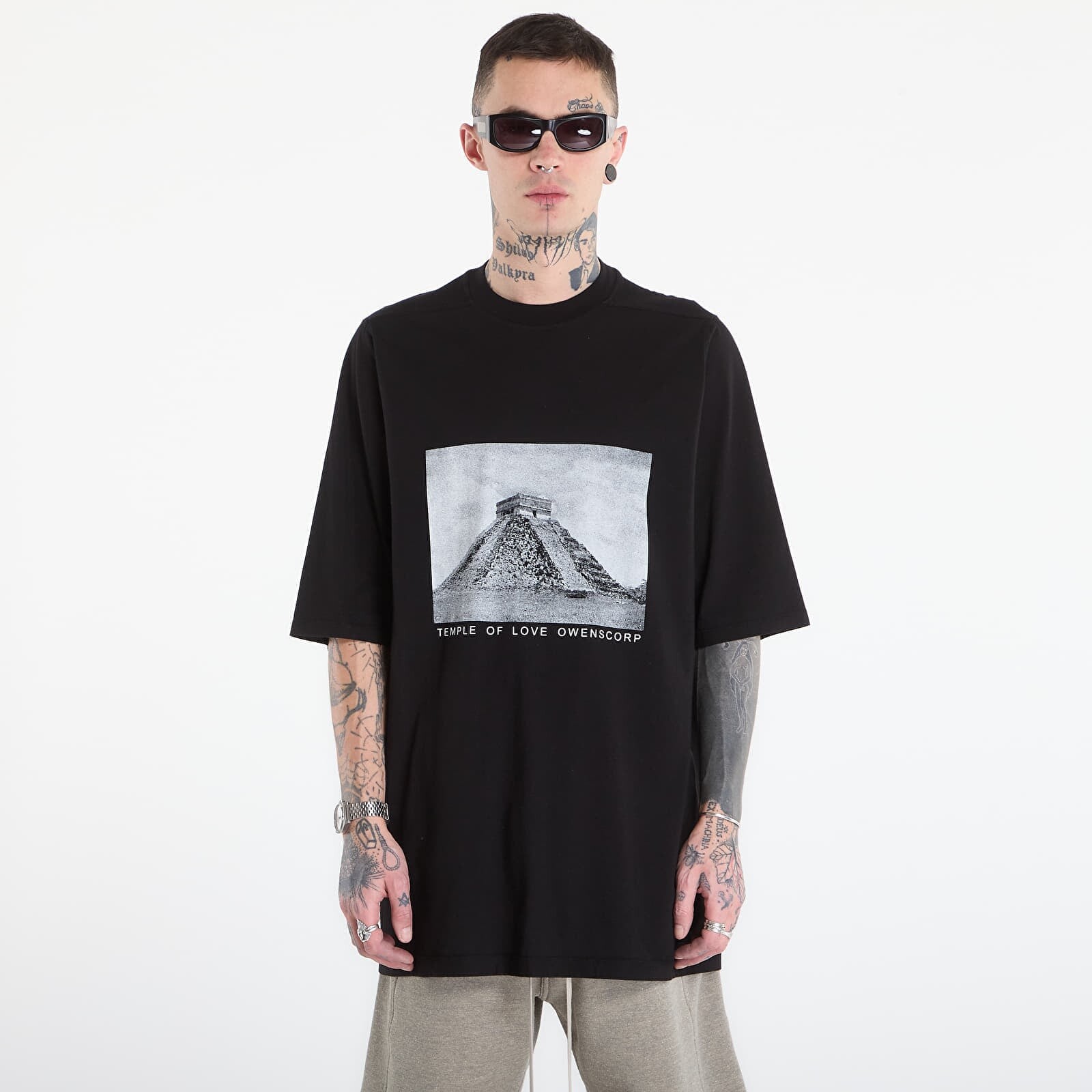 T-shirt Rick Owens DRKSHDW Jumbo Ss T-Shirt Black/ Milk S