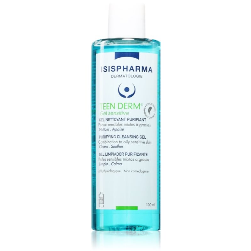 ISISPHARMA Teen Derm Gel Sensitive cleansing gel for sensitive acne-prone skin 100 ml