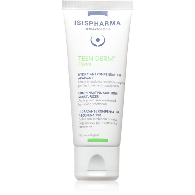 ISISPHARMA Teen Derm Hydra moisturising and soothing cream for oily acne-prone skin 40 ml