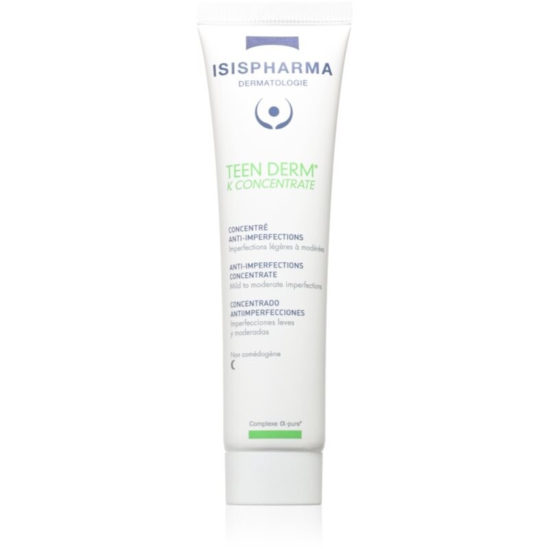 ISISPHARMA Teen Derm K Concentrate night treatment for oily acne-prone skin 30 ml
