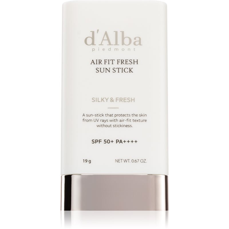 d'Alba Air Fit Fresh Sun Stick sunscreen stick with soothing effect SPF 50+ 19 g