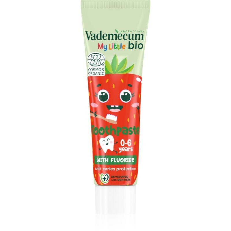 Vademecum BIO My Little Strawberry toothpaste for children with fluoride strawberry 50 ml