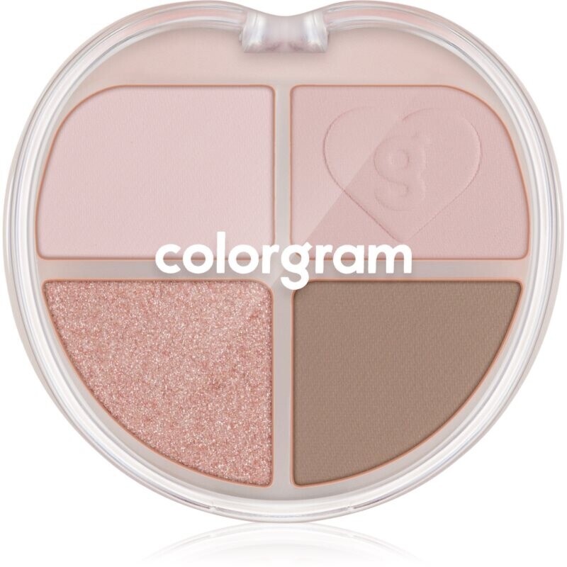 Colorgram Tintin Dory Eyeshadow Palette eyeshadow and highlighter palette shade 06 Mochi Dory 4 g