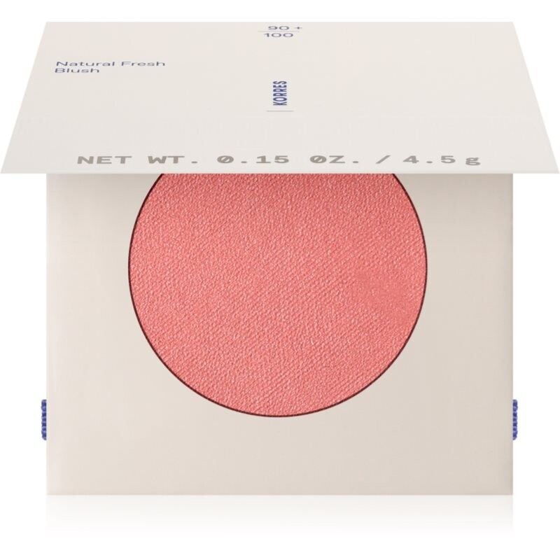 Korres Natural Fresh Blush compact blush shade Warm Peach 4.5 g