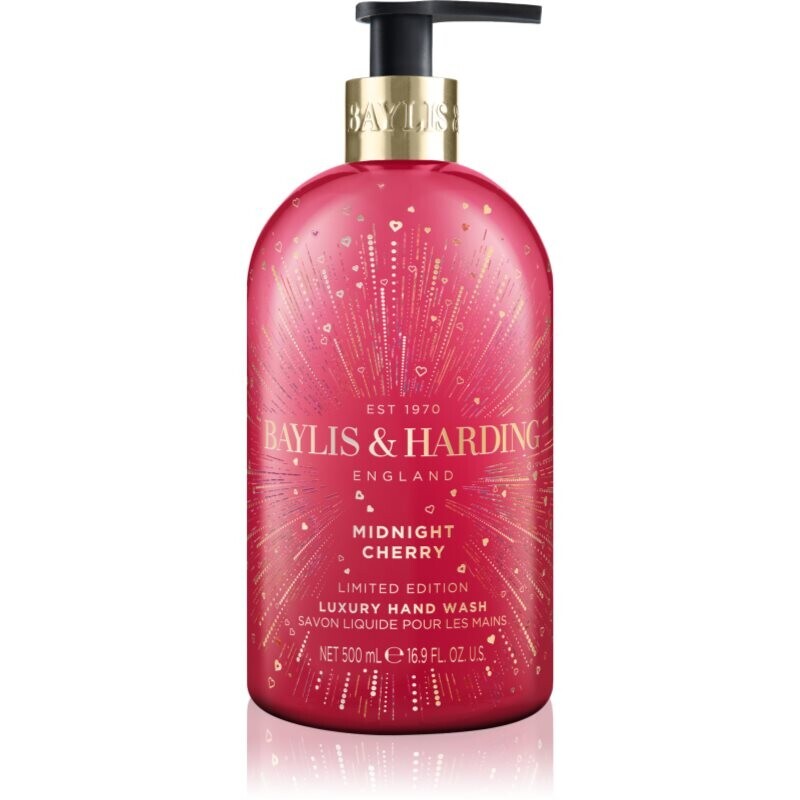 Baylis & Harding Midnight Cherry liquid soap 500 ml