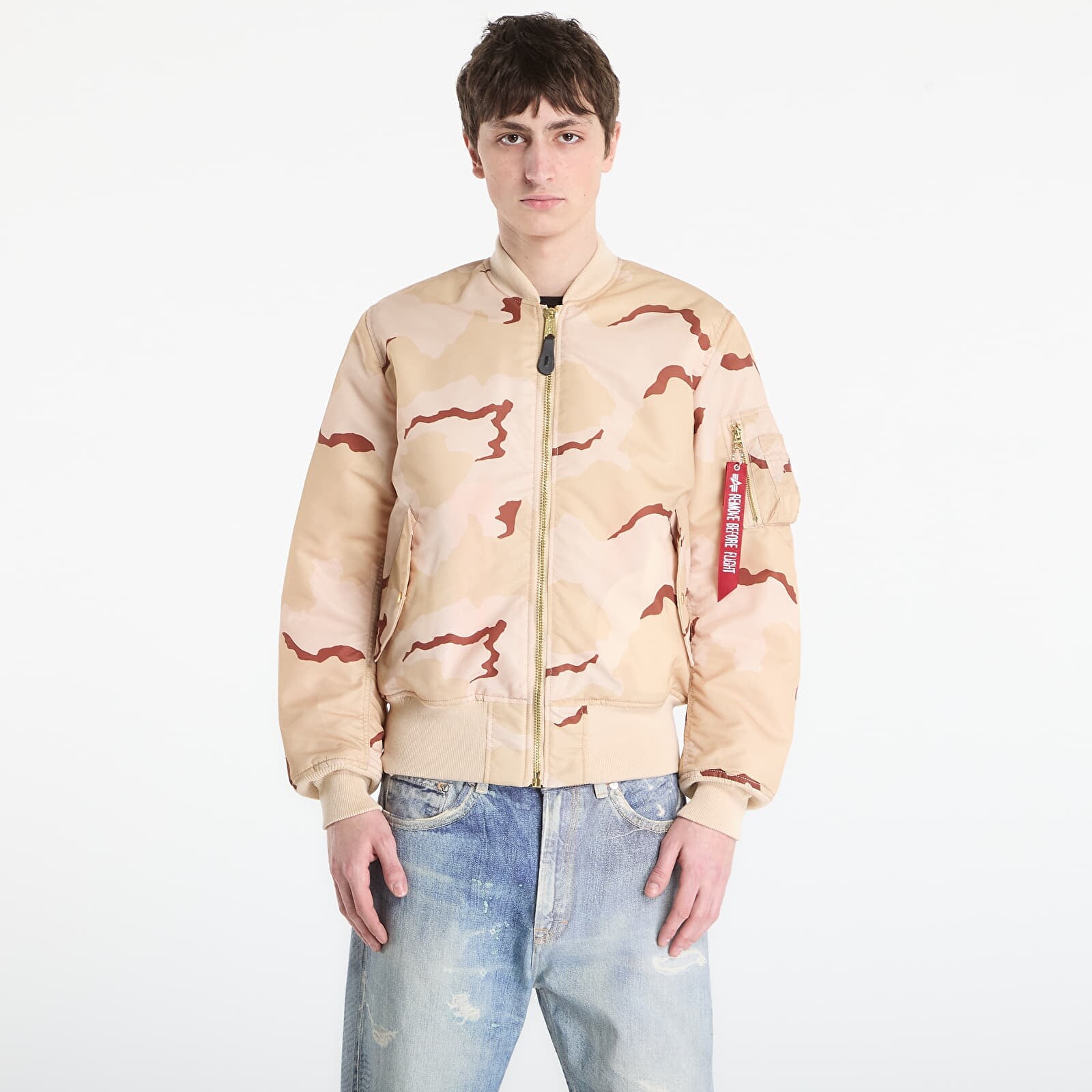 Bomber Alpha Industries MA-1 Camo Heritage Desert Camo L