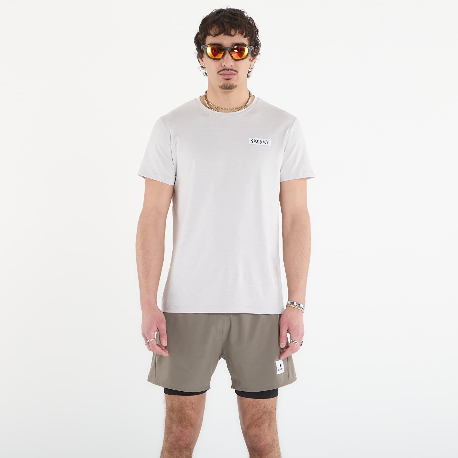 T-shirt SAYSKY Tiger Pace T-shirt Grey S