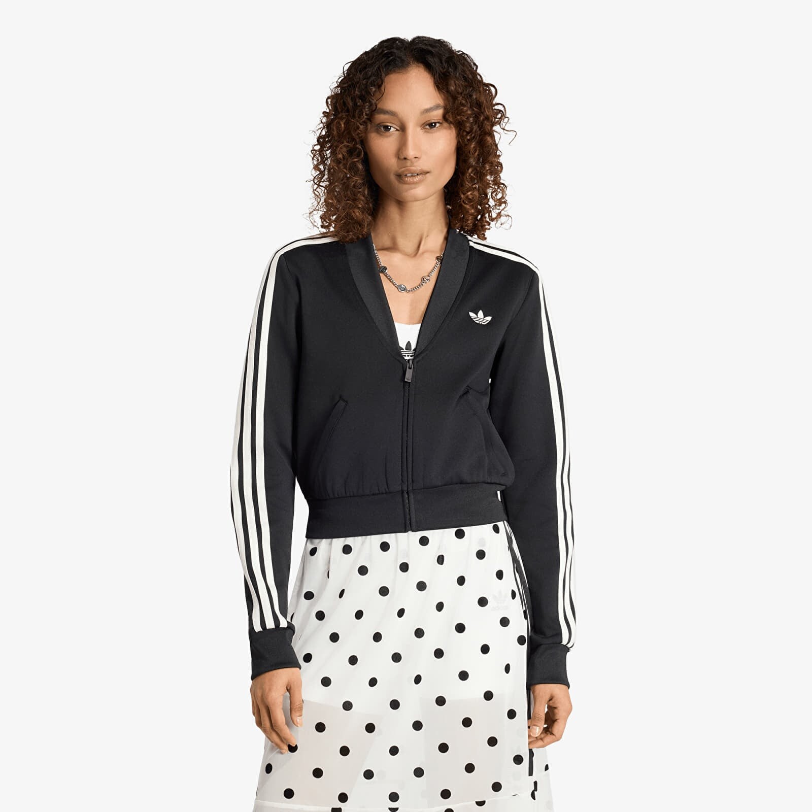 Sweatshirt adidas V-Neck Sst Tt Black XS