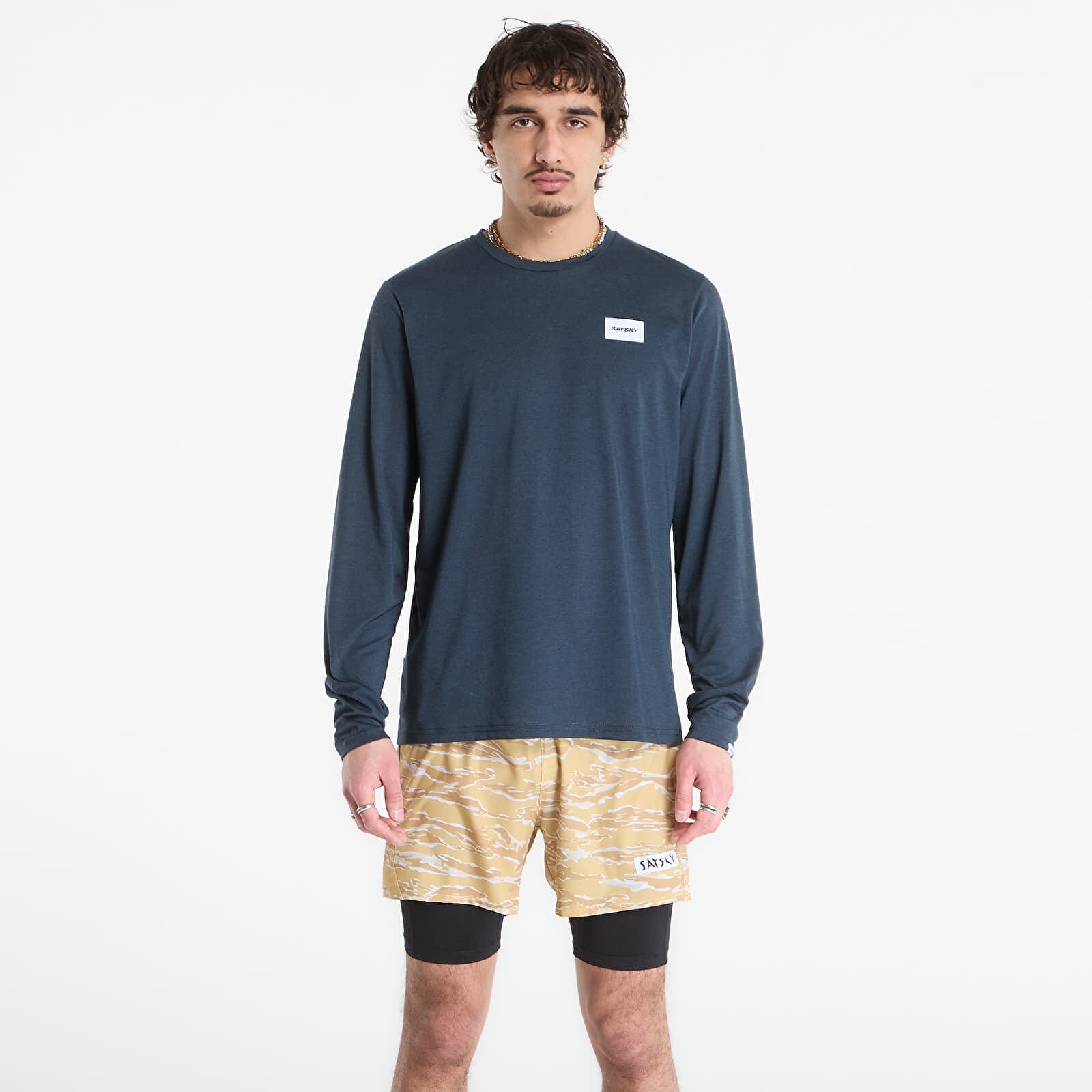 T-shirt SAYSKY Clean Motion Long Sleeve Grey XL