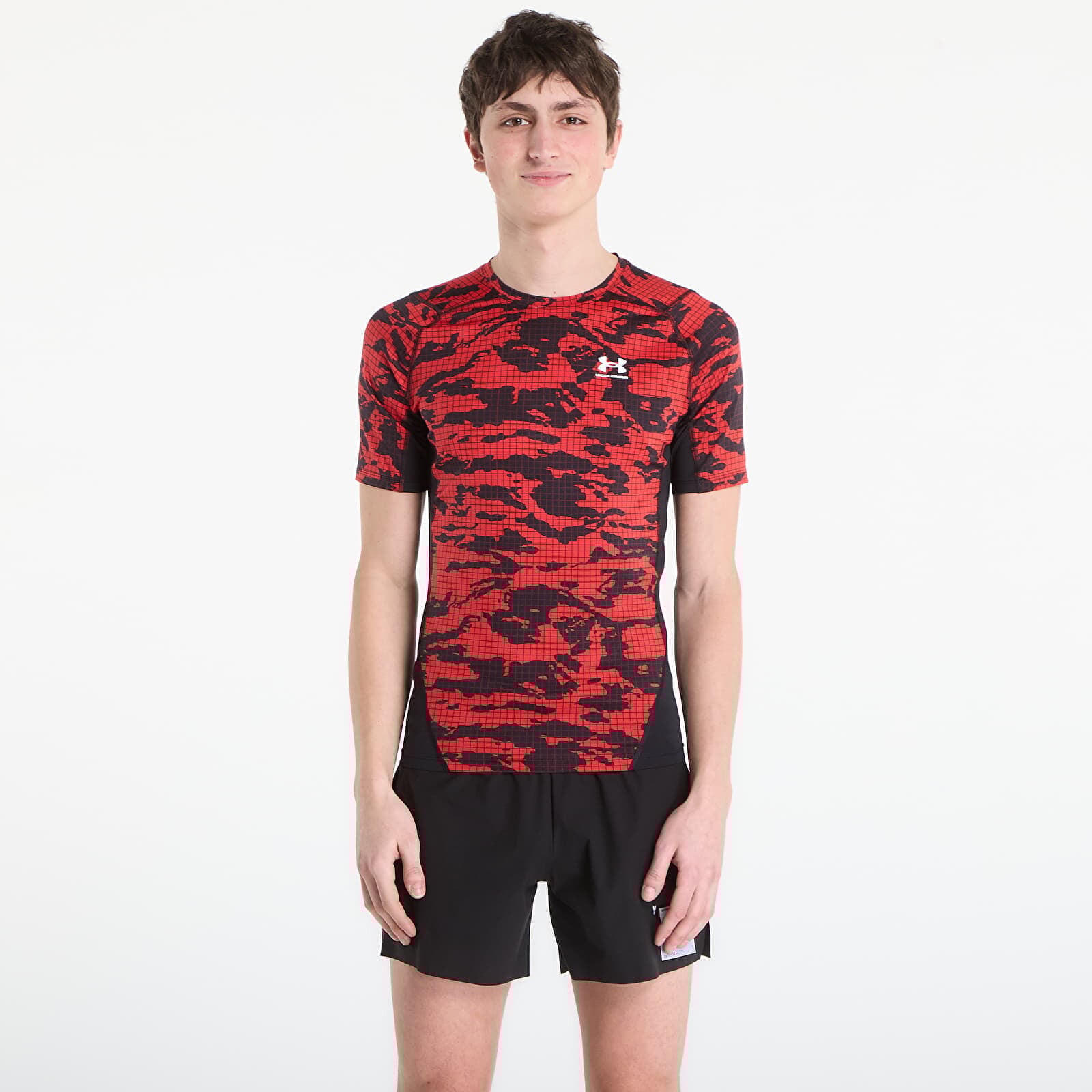 T-shirt Under Armour HG Printed SS Tee Black S