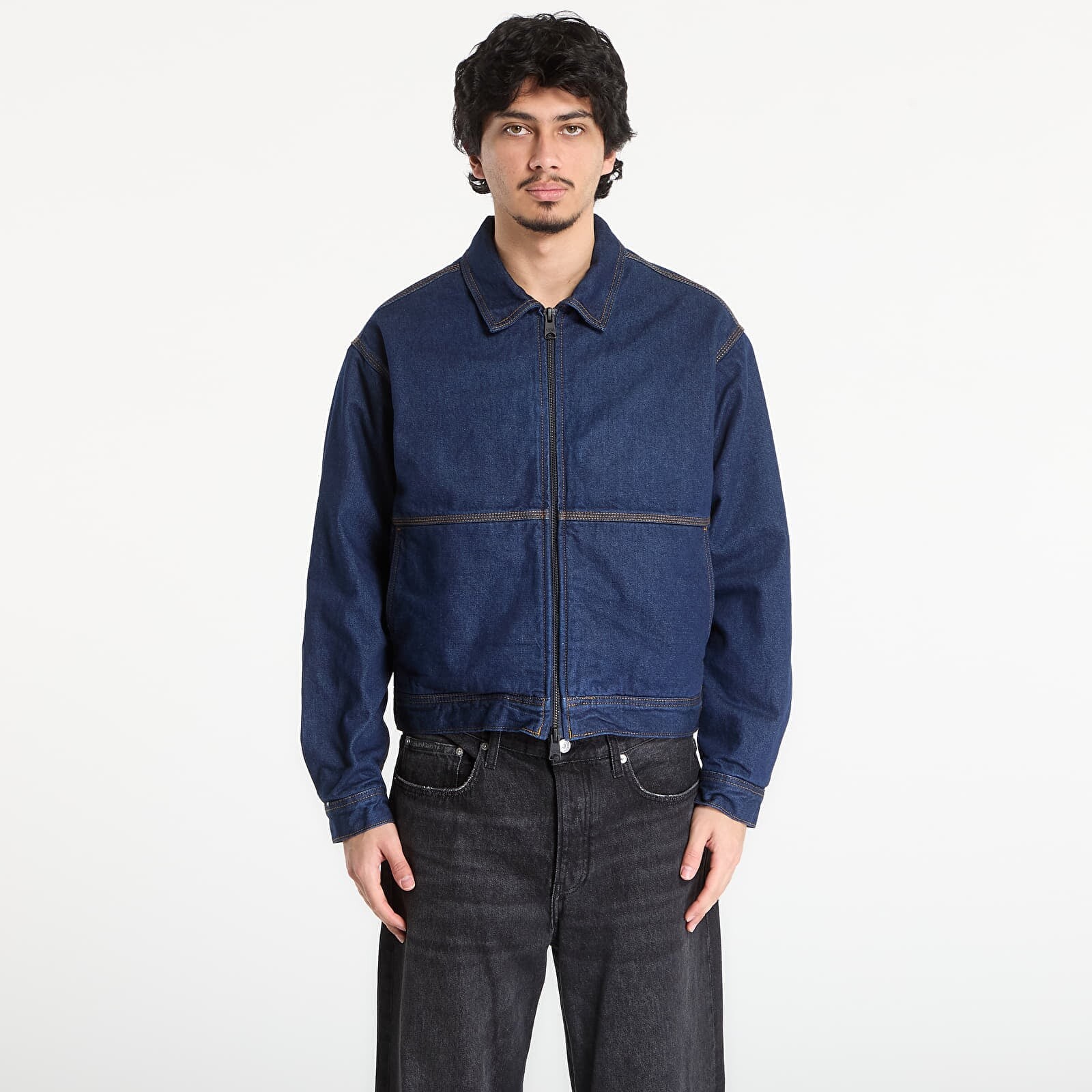 Jacket Vans Denim Station Jacket Dark Indigo M