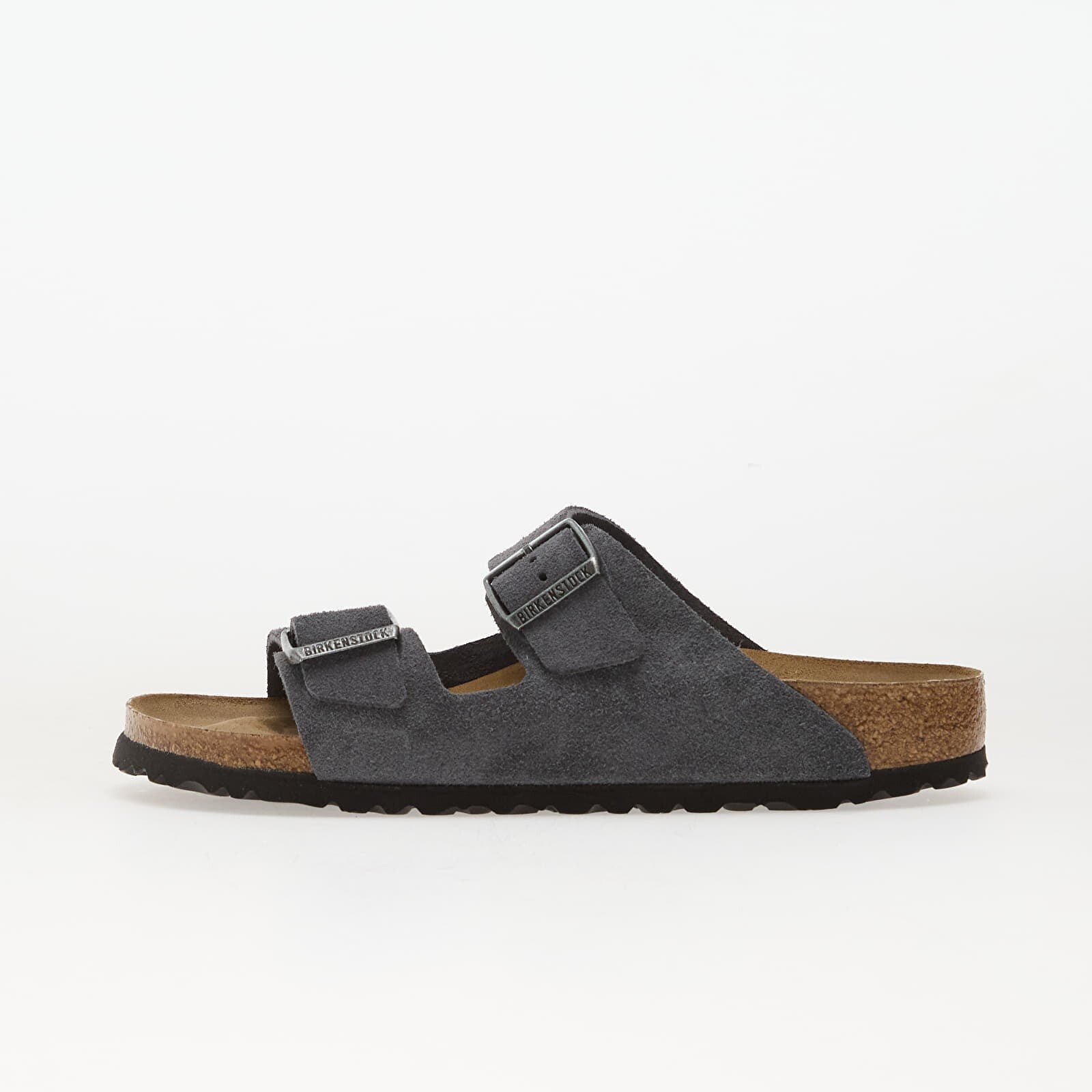 Sneakers Birkenstock Arizona Suede Leather Unisex Charcoal UK 3.5