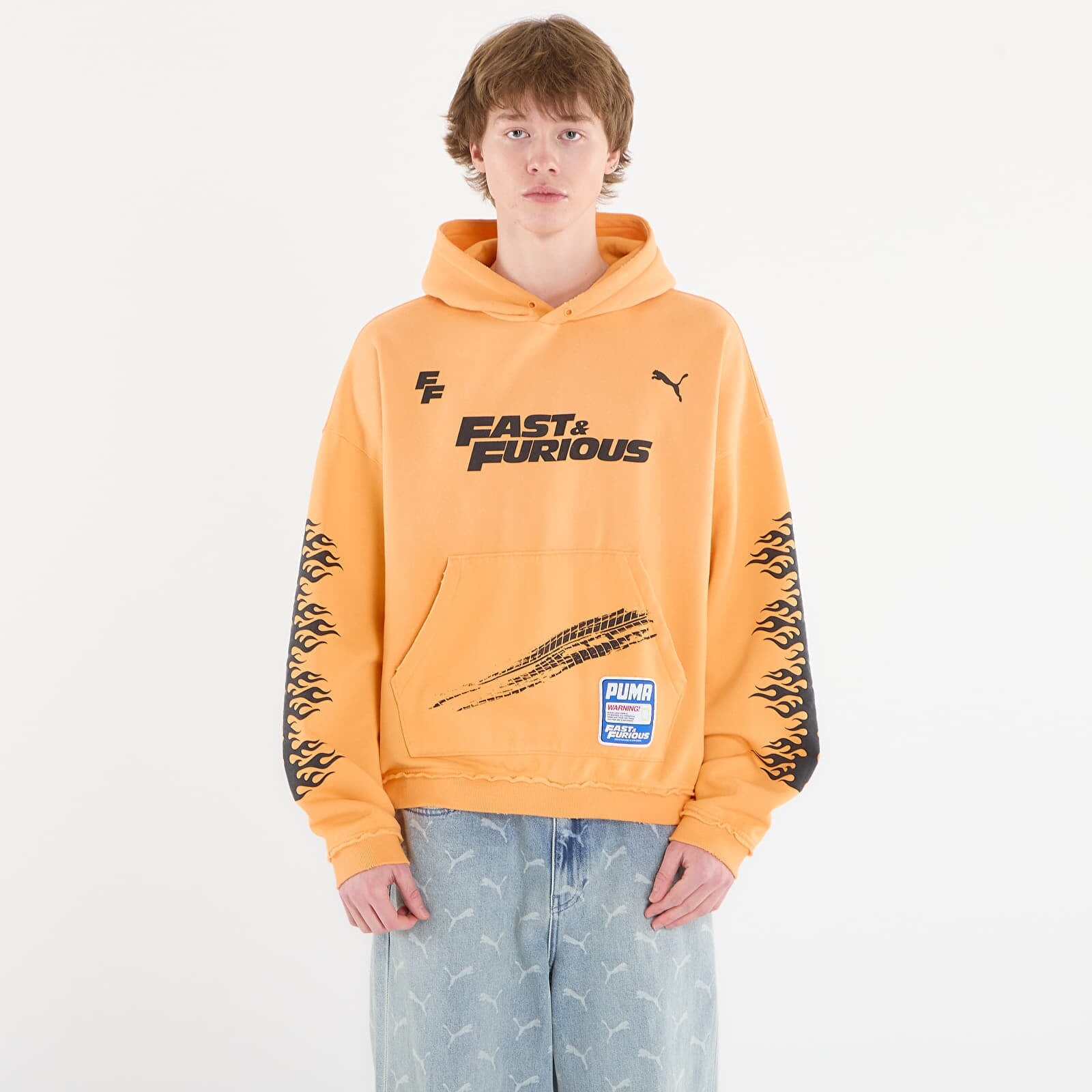 Sweatshirt Puma x Fast & Furious Hoodie Heat Fire L