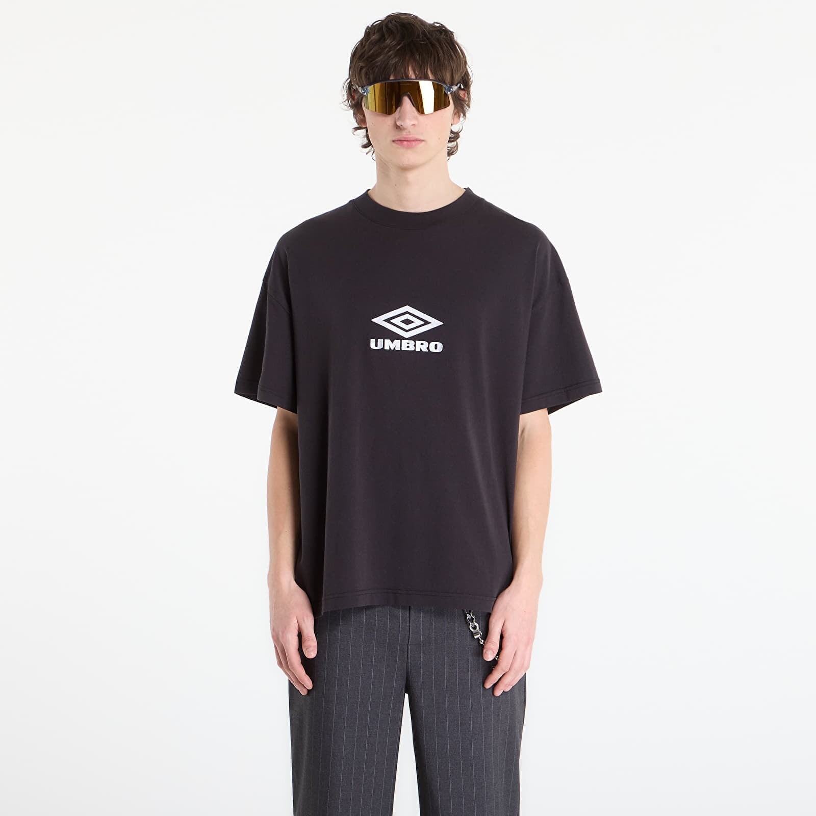 T-shirt Umbro by SlamJam Og Logo T-Shirt Washed Black M