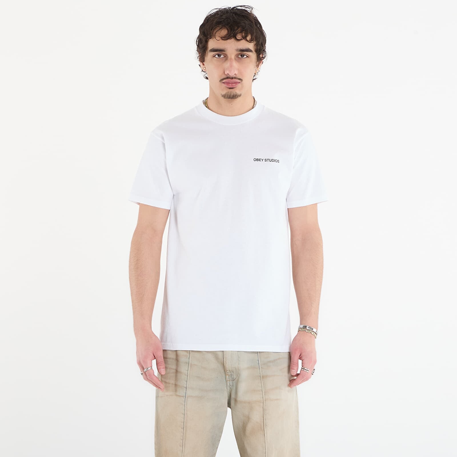 T-shirt OBEY Moves Of Life White L