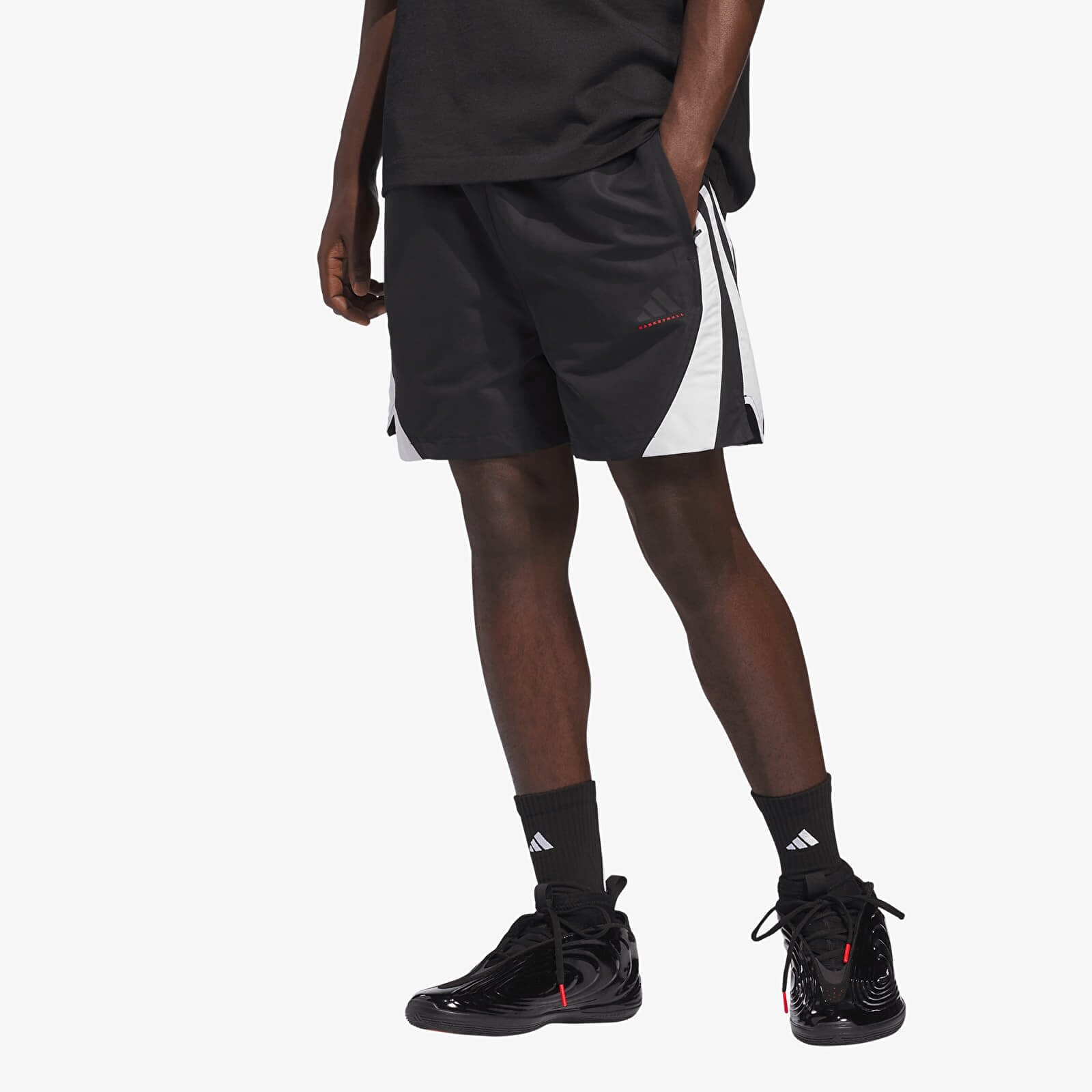 Shorts adidas Woven Short UNIXES Black/ Purrub XL