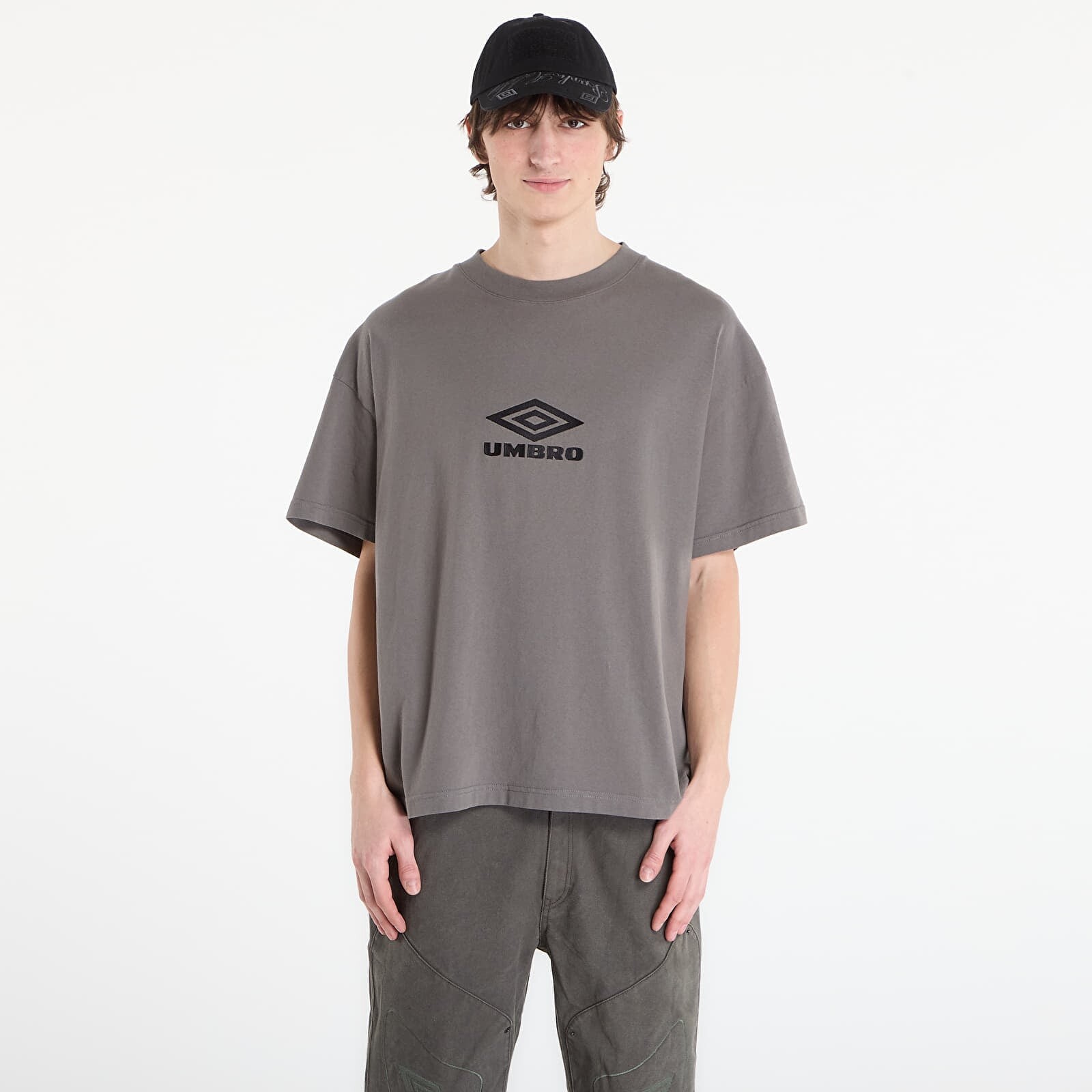 T-shirt Umbro by SlamJam Og Logo T-Shirt Smock Grey XL
