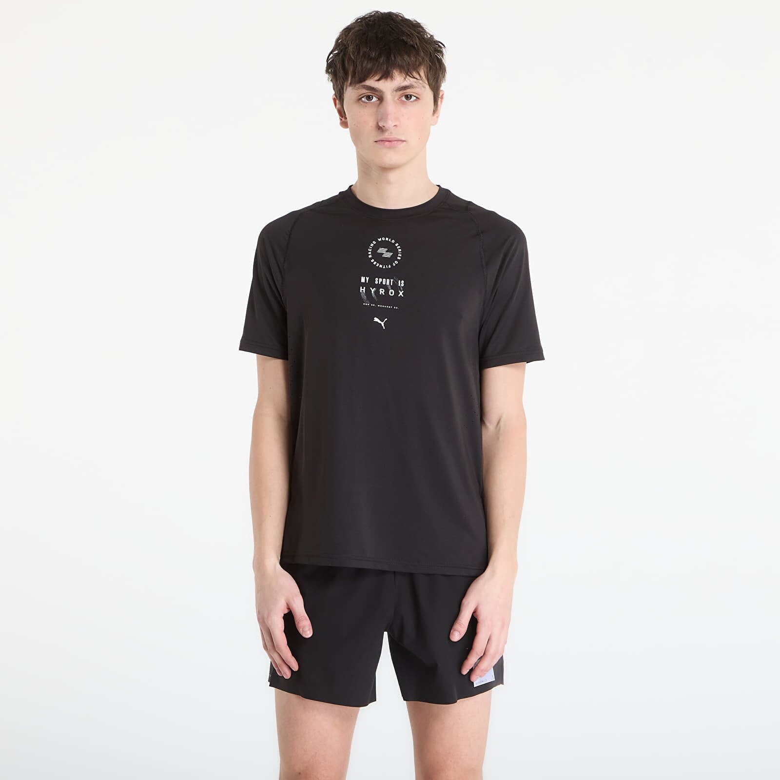 T-shirt Puma M Puma x HYROX Dryelite Tee Puma Black XL