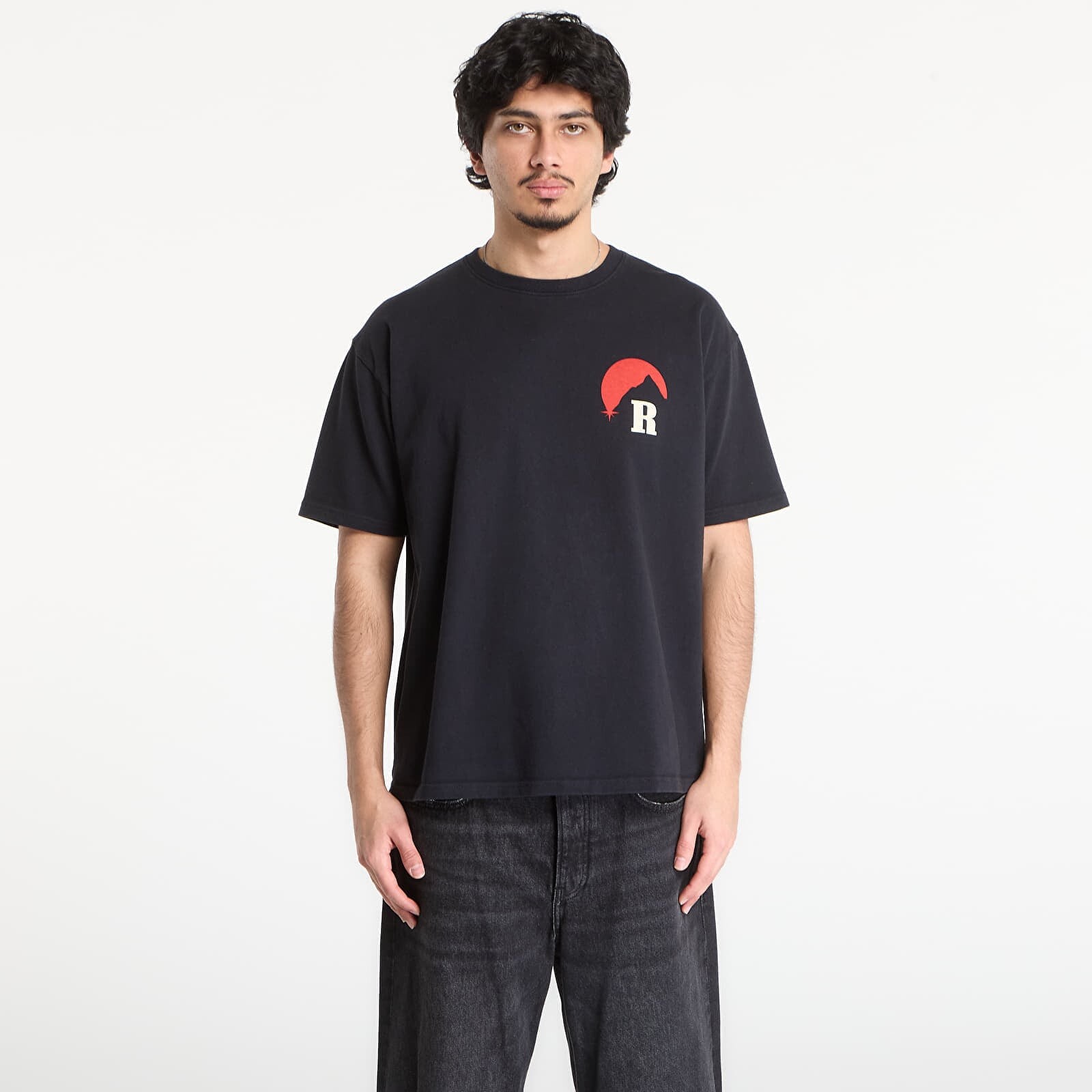 T-shirt Rhude Moonlight Regatta Tee Vintage Black/ Red/ Blue L