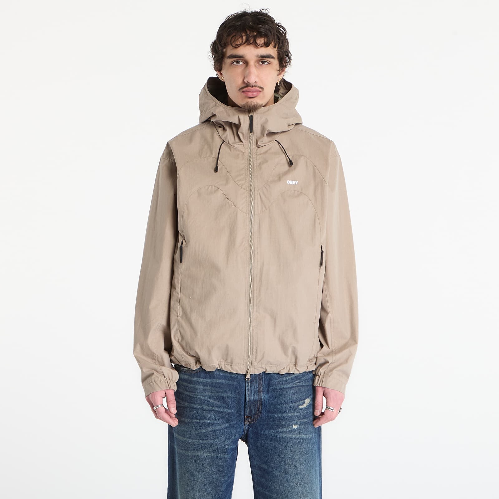 Jacket OBEY Sota Shell Jacket Mermaid XL