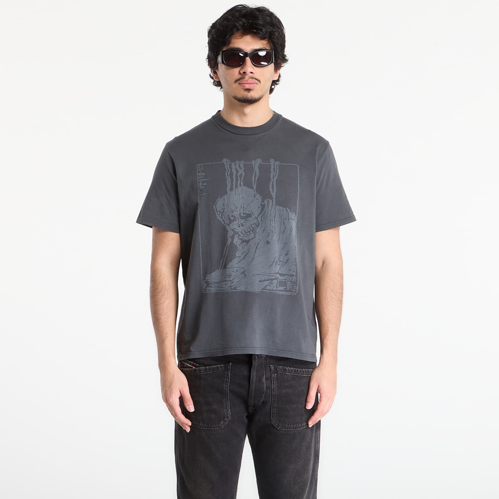 T-shirt OUR LEGACY Box T-Shirt Angry Fan Mail Print 50