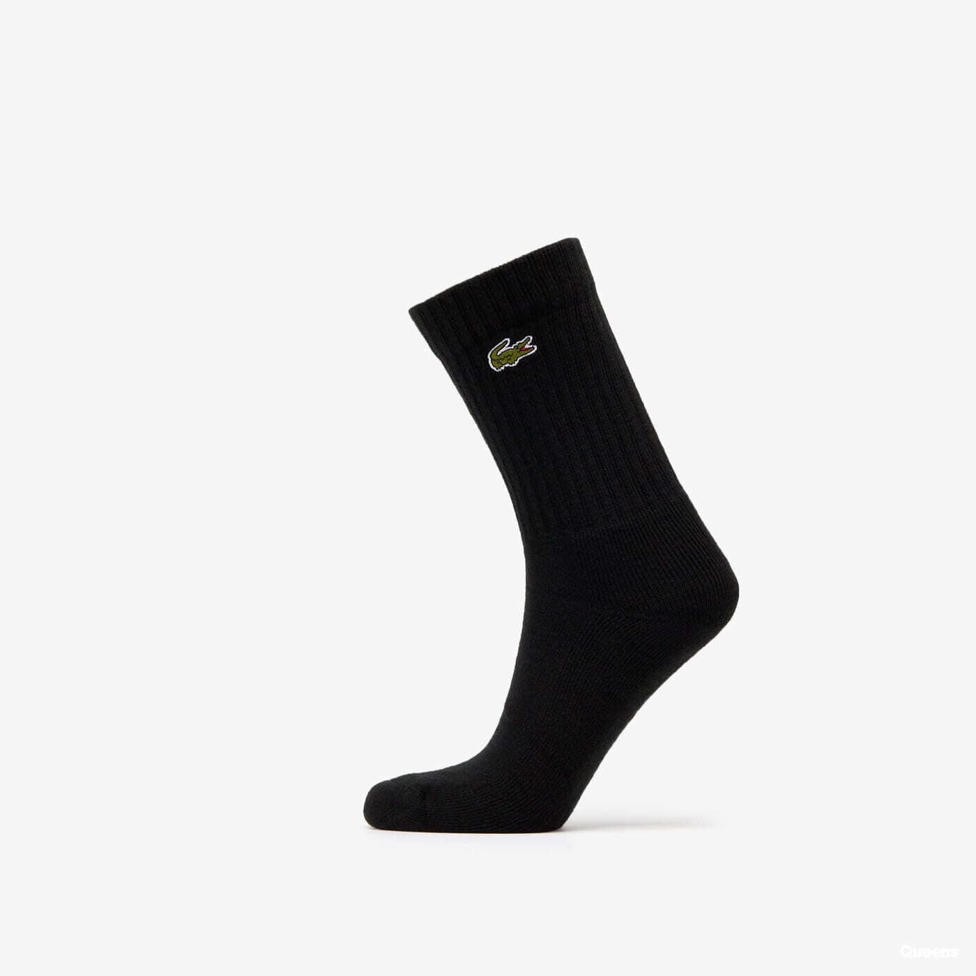 LACOSTE Sport Socks 3-Pack Black 39-42